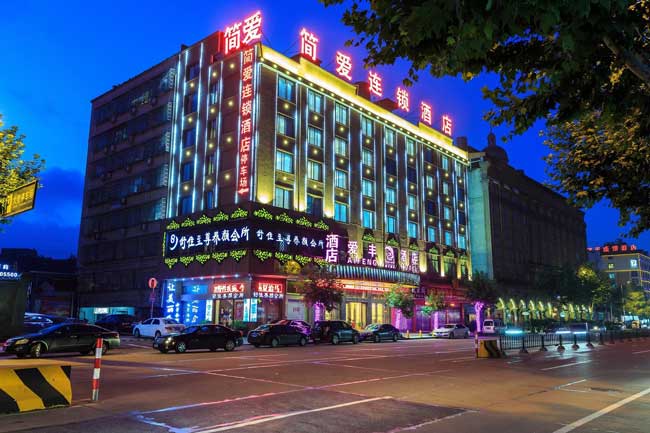 大廈夜景亮化