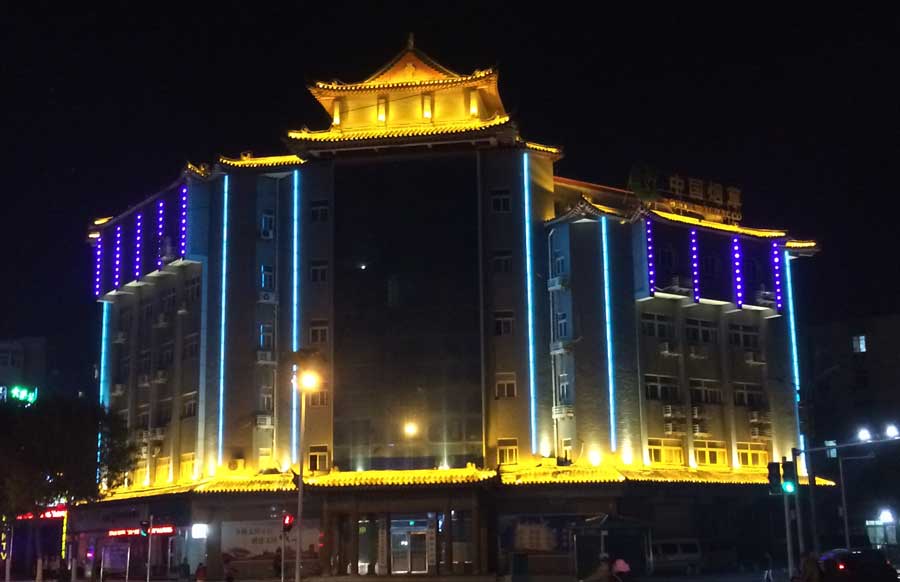 大廈夜景亮化