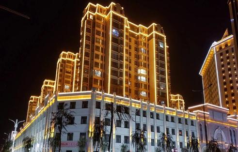 墻體LED亮化照明推動(dòng)城市夜景經(jīng)濟(jì)發(fā)展