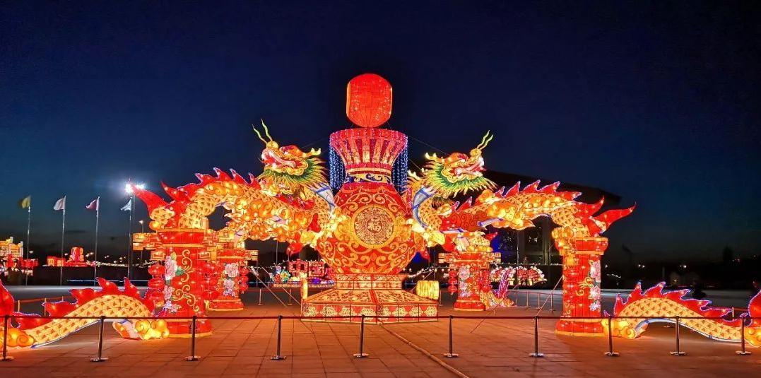 廟會(huì)燈光